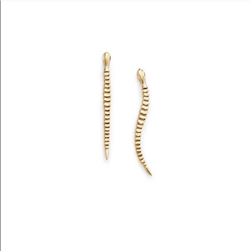 Authentic Tiffany snake earrings